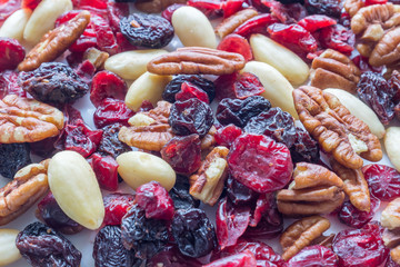 Nuts and dried berries