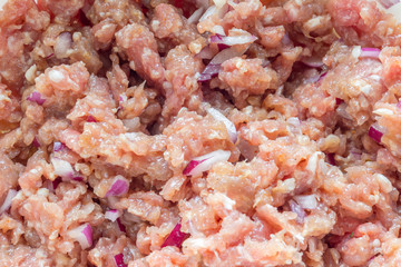Minced meat for cutlets
