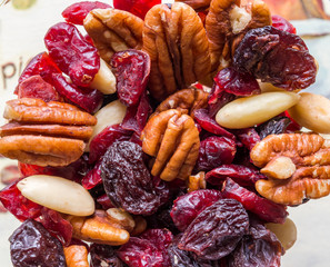 Nuts and dried berries