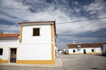 Village of Motrinos, municipality of Reguengos de Monsaraz, Alentejo region, southeastern Portugal - obrazy, fototapety, plakaty