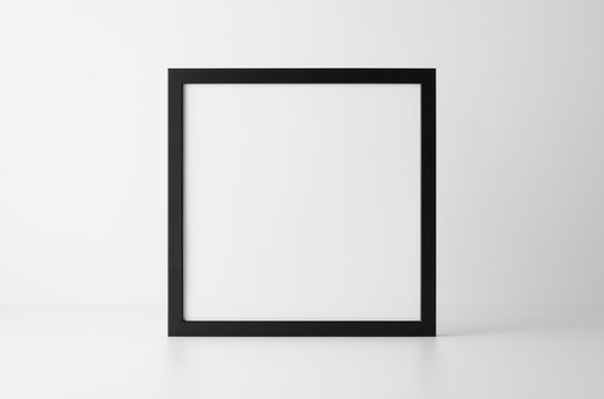 Square Black Frame Mock-Up