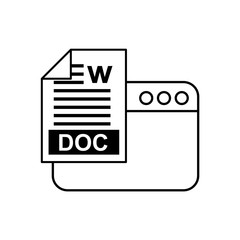 template web page with electronic file vector illustration design