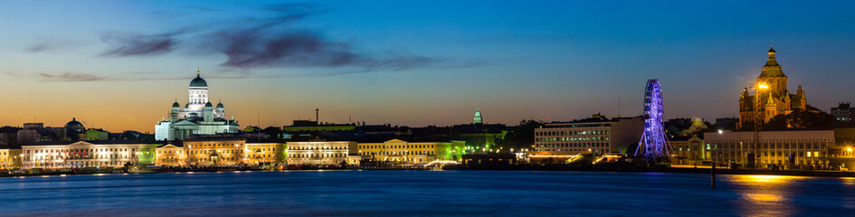 Fototapeta na wymiar Panorama Helsinki