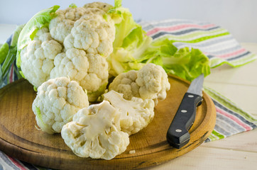 pieces of cauliflower