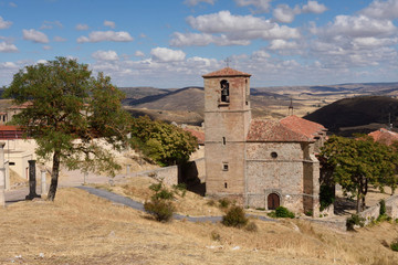 Fototapeta na wymiar La Santisima Trinidad church, Atienza, Guadalajara province, Castilla-La Mancha, Spain