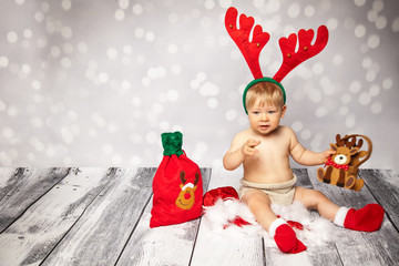 Aufgeregt in der Weihnachtszeit