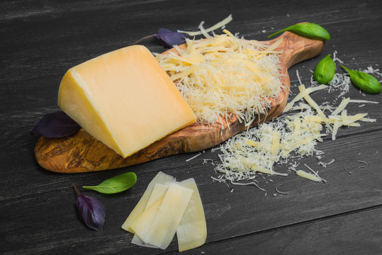 Parmesan cheese piece