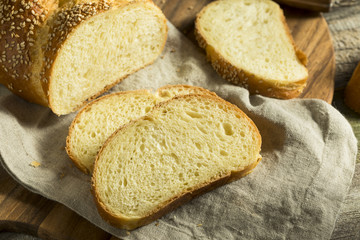 Homemade Sesame Challah Bread