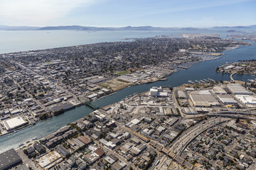 Alameda Island and the San Francisco Bay Aerial