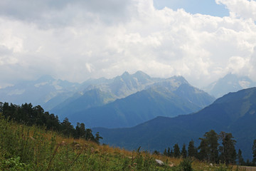 mountains in the Caucasus