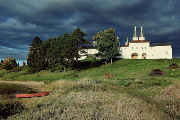 Fototapeta na wymiar Orthodox Church Monastery