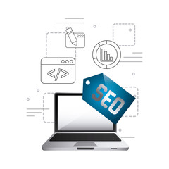 search engine optimization icons vector illustration design