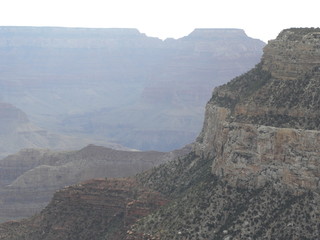 Fototapeta na wymiar Hermit Road Grand Canyon