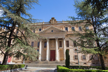 SALAMANCA, SPAIN, APRIL - 16, 2016: The palace Palacio de Anaya