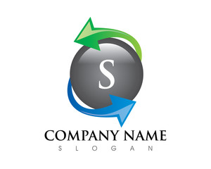 S Letter Exchange Logo