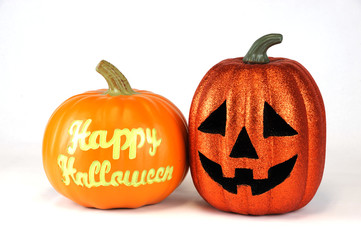 pumpkin lantern for Halloween isolated on white background