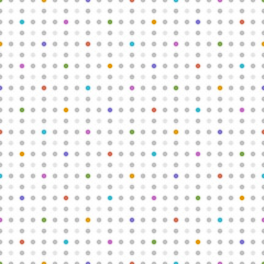 Polka Dots, Seamless Pattern #Vector Background