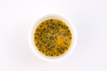 Passion fruit isolated