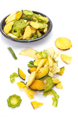 Delicious Snacks , Mix deep fried vegetable chip