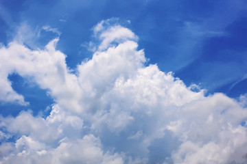 sky and cloud on background