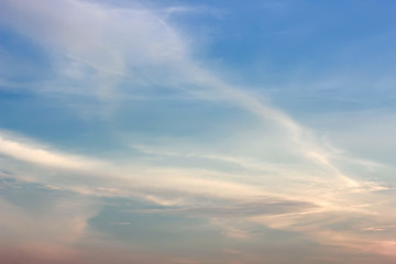 sky and cloud on background