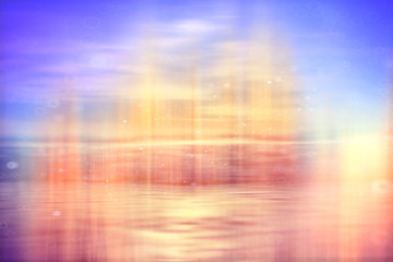 background blur orange blue gradient