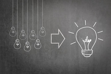 Business teamwork brainstorming success concept