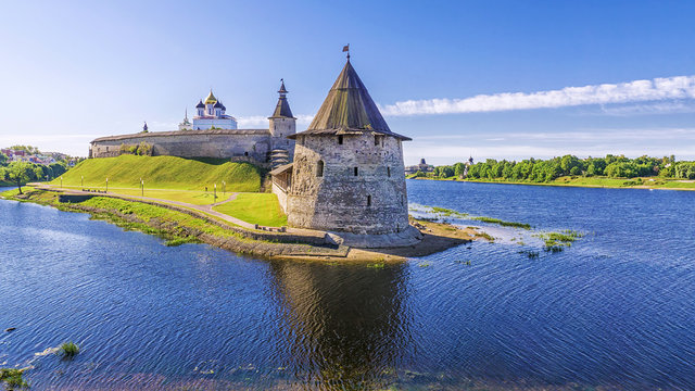 Kremlin in Pskov, Russia