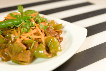 Chilly Beef with Bell peper