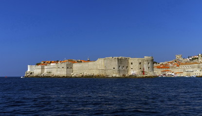 Fototapeta na wymiar Dubrovnik old city on the Adriatic Sea, South Dalmatia region, C