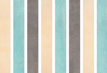 Watercolor striped background.