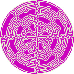 Maze Circle collected from puzzles
