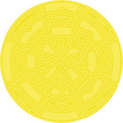 Maze Circle collected from puzzles