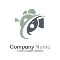 video camera vector logo