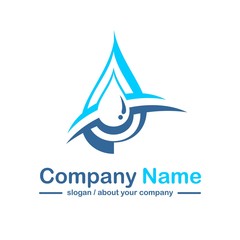Fototapeta premium water vector logo