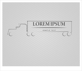 Fototapeta premium Car. Silhouette of the car.