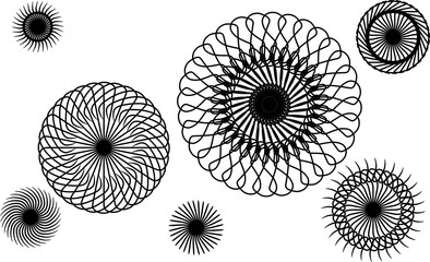 Linie spirale i kstałty © blesz