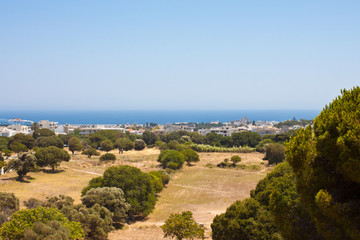 View on Rhodes 