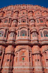 Fototapeta na wymiar Hawa Mahal, the Palace of Winds, Jaipur, Rajasthan, India.
