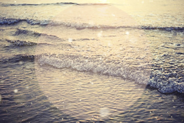 abstract texture circle sea summer sunset surf