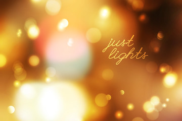 blurred lights background