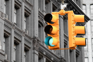 Traffic Light in New York