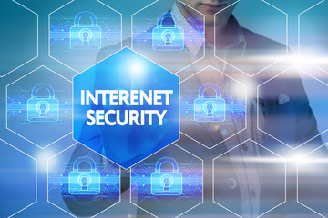 Fototapeta premium Business, technology, internet and networking concept. Businessm