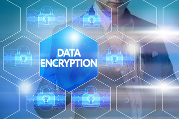 Business, technology, internet and networking concept. Businessm