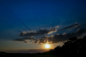 Zach&oacute;d słońca