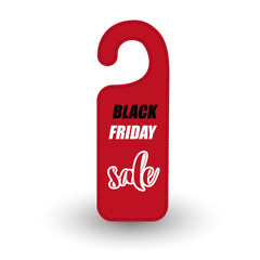 Black Friday sales tag