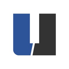 U letter initial logo design