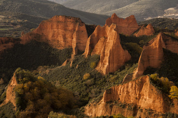 Las Medulas natural park in Leon Spain © photostime