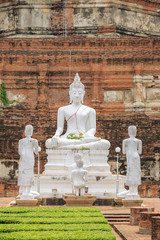 Buddha image on base