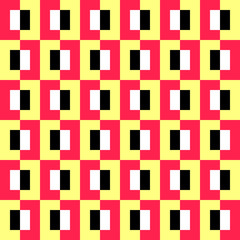 Seamless Geometrical Pattern. Minimal Wrapping Background